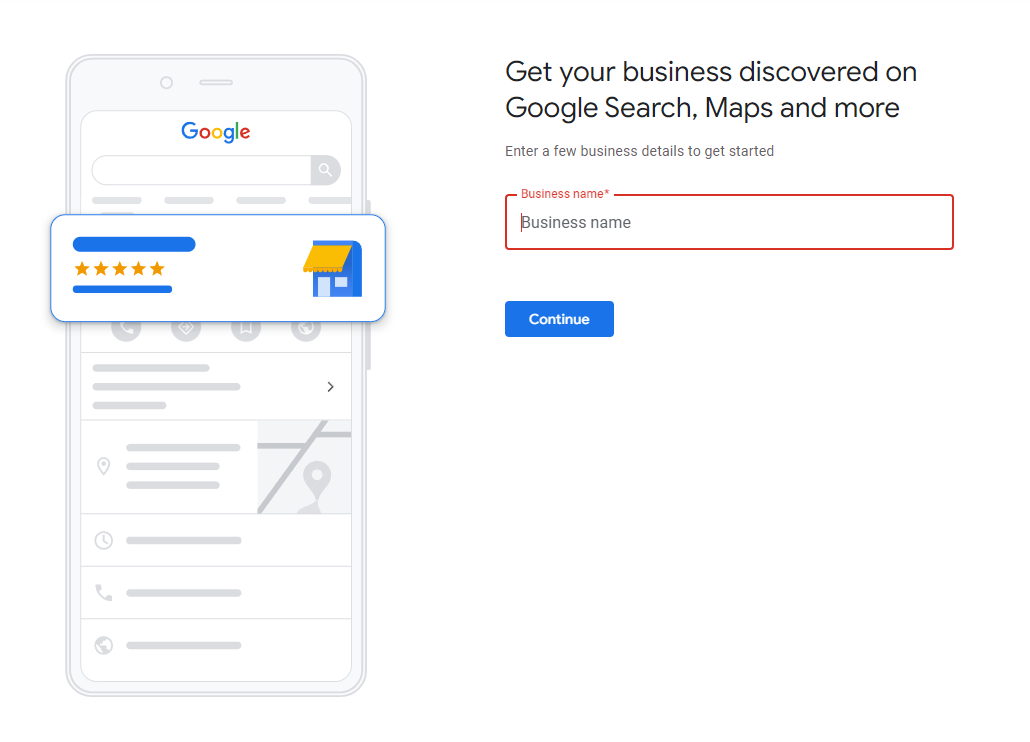 Add your business name